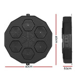 Everfit Music Boxing Machine Bluetooth Target Punching USB Chargeable Home Gym BOXING-A-MUSIC-BK