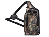 Back Arrows Shoulder Bag 4-Tubes, Multi-Function Hunting Training Camo Archery Arrow Hip V1369-AZ3-W-01145