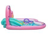 Bestway Inflatable Butterfly Kids Play Pool Park with Slide 180cm Pink BW-POOL-PLAY-53175