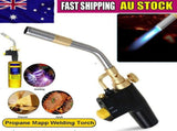 Propane Mapp Torch Head with Trigger Igniter 3 Nozzles TS8000 High Intensity AU V201-GAA0123BW8AU