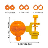 Pet Puzzle Spinning Feeder 360&deg Slow Feeding Portion Control, Clip-On Installation, Eat While V1232-CWZZWSQ-001
