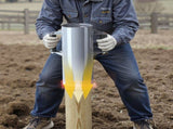 Fence Post Driver, Heavy Duty T Post Driver with Handles, Metal Manual Pounder Rammer for V952-WLDZC61INCH2HK2Q1001V0