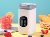 White Portable Wireless 420ML Blender Bottle - 12-Blade Crushing Power, V888-ELOSUNG39696
