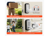 Mechanical Keyless Entry Door Lock, 2.0 Code Upgrade, 4-7 Digits Code, Single-Sided Push Button V952-JXMMSYSQXQRSNIU67001V0