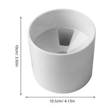 4pcs White Golf Putting Cups Practice Set Golf Training Aids for Players and Beginners V1369-AZ3-W-16527