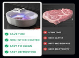 Meat Defrosting Machine,Defrosting Quick Defrost Tray with Blue Light,Kitchen Accessories,Sealed V1192-AZ-W-31200