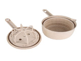 Salad Spinner Fruit Vegetable Dryer Strainer Sifter Manual Vegetables Rice Washing Tool for Kitchen V1294-YM0710-3118210231211