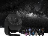 Galaxy Projector for Bedroom 13 Film Discs Projector - Black V1263-JX-6715-2
