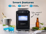 Devanti Ice Maker Ice Slim Compact Countertop Machine 12KG/24H for Home IM-ZB-12U-BK
