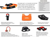 X-BULL 4WD Recovery Kit Snatch Strap / Recovery Tracks Gen3.0/ Mounting pins V211-AUEB-XBRK011XBRT016