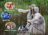 20 Pcs Rain Poncho Adults Reusable Raincoats Emergency with Drawstring and Hood EVA Rain Jacket V1258-DP02-C-2209