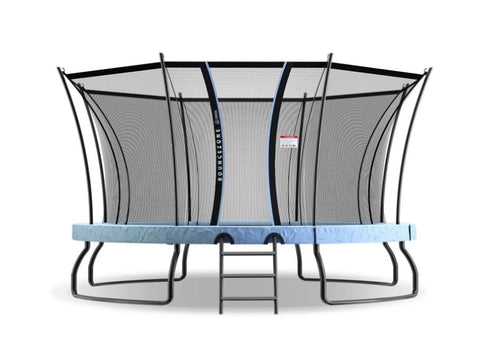 Lifespan Kids BounceZone Round Spring Trampoline - Medium V420-LKTR-BZM-SET