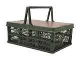 Camping Picnic Basket Foldable Large Capacity Multifunction Handheld Camping Basket Camping V1294-YM0706-3117230133914