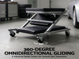 Giantz Garage Creeper 2-in-1 Mechanic Stool Rolling Automotive Z Creeper Seat MCS-Z-GY