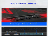 Laptop Cooling Pad Five-Core Cooling Foldable Stand Adjustable Stand Laptop - Red - Size Universal V1102-889-18894-RED-UNIVERSAL