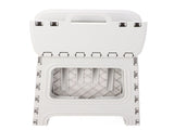 Folding Step Stool PP Thickened Portable Small Kids Step Stool with Handle for Outdoor Camping V1294-YM0901-3116240023211