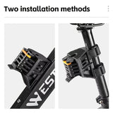 West Biking, folding bike lock, bike security, combination lock, cycling accessories, Australian V1102-140-48886
