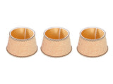 3Pcs Fabric Lampshade High Light Transmittance Perfect Edging Interventional Installation Safety V1294-YM0715-3119210303911