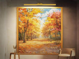 Wall Picture Light, 24in-Powered Gallery Light for Artwork, CCT Dimmable Rechargeable V1171-CB-TR-GPL-1-USB-RM-60CM