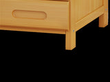 Bamboo Bedside Table Nightstand Storage Bedroom Sofa Side Stand V63-838181