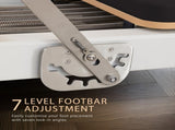 Powertrain Velora Pilates Reformer Machine Aluminium Foldable Multifunctional Home Gym Equipmen PLT-JYI-F5A-BK