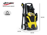 JET-USA RX540 Electric High Pressure Washer, 2800PSI 2 Nozzles, Brush Head, Deck Cleaner, Detergent V219-PRWELEJT40SA