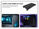 Reusable PC Holder Stand with Swivel Wheels for Enhanced Airflow and Convenient Mobility V1369-AZ3-W-14297