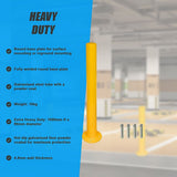 Yellow Heavy Duty Steel Bollard Post V63-817943
