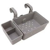 Poolside Storage Basket Swimming Pool Side Storage Containers Basket with Cup Holder V1294-YM0901-3111230189411