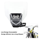 Motorcycle LED Headlamp Headlight Assembly, 35W Motorcycle LED Headlamp for FC TC FE TE White V1369-AZ3-W-16210