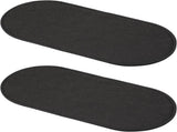 Felt Base Shaper 10x5 Inch, 2 Pcs Bag Bottom Pad Purse Liner Board Insert Oval for Handbags Tote V1259-DP01-A-5227