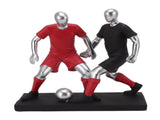 Resign Football Player Statue Soccer Sculpture Figurine Football Statue Decor Soccer Miniatures V1294-YM3115220103011-0421