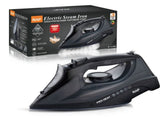 2200W Handheld Electric Steam Iron with Ceramic Soleplate, Continuous Steam and Vertical Ironing for V1341-ZY-7ENTP8F2-BLACK