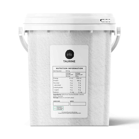1.3kg Taurine Powder Tub - Pure Amino Acid L-Taurine Vitamin Supplement V238-SUPDZ-30955704909904