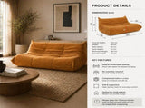 Flutto 2 Seater LOUNGE CHAIR V1158-ZE579-MYJJL12-5-YE