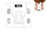 Smart Digital Bathroom Body Fat Scale 180KG Bluetooth Scales Weight -White V1263-JX-6708-1