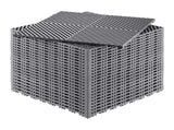 Interlocking Drainage Mat, 41.5 x 41.5 cm Modular Interlocking Cushion, 24 Pcs Splicing Drainage V952-CKPSD157157IYIV1HV0