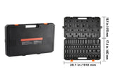 Impact Sockets Set 59pcs 6-Point 3/8" & 1/2" Drive Bit Ratchet Tool Kit V952-CJTTZJ1CRMO53W901V0