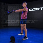 CORTEX Revolock V2 24kg Adjustable Steel Dumbbell Barbell Kettlebell All-in-One V420-CSDB-DBRV224-1