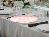 2 Sets 18th Birthday Plates and Napkins Disposable Paper Plates Delicate Party Favor Plates V1369-AZ3-W-20078