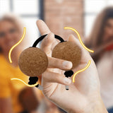 4 Cork Kashaka Shaker Instrument Percussion Instrument Classical African Balls for Music,4 V1370-AZ4-10378