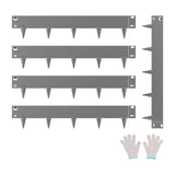 Steel Landscape, 5 Packs 990 x 181 mm Rust-Resistant Metal Landscape, Bendable Garden V952-DXGJSPZ5PCS3VX1HEV0