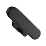 USB Wired Computer Speaker, HD Stereo Sound with Volume Control, Clamp-on Design, Black V1263-JX-7359