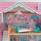 Dollhouse with Furniture for kids 120 x 88 x 40 cm V178-12540