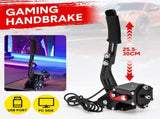 Racing Games Handbrake PC USB Universal Adjustable Aluminium Alloy Handbrake Dual Modes Plug and V985-GAMINGHANDBRAKE