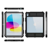 USP Apple iPad WaterProof Case Black-Support Smart V1202-V2-MPA-HDTWP10-9