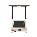 Artiss 140cm Automatic Standing Desk with 360mm Electric Walking Pad Treadmill SDTM-114G-BKRB-140-360PAD