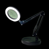 10X Magnifying Glass Desk Light Magnifier LED Lamp Reading Lamp With Base V63-840421