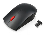 LENOVO Essentials Compact Wireless Mouse - 2.4 GHz Wireless via Nano USB, 1000 DPI, Optical sensor, V1202-V2-NAL-4Y50R20864