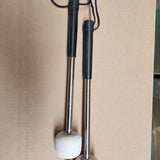 2 Pcs Bass Steel Drum,Wool Felt Drum Sticks with Stainless Steel Handle,Anti-slip Wool Drum V1370-AZ4-05364